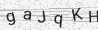 Código gerado pelo captcha