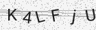 Código gerado pelo captcha
